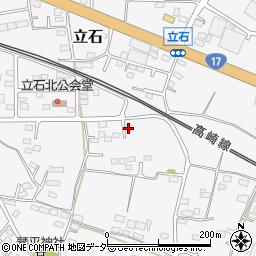 群馬県藤岡市立石1438-15周辺の地図