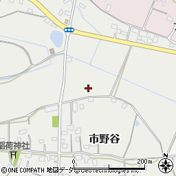 茨城県笠間市市野谷1305周辺の地図