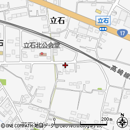 群馬県藤岡市立石1437-2周辺の地図