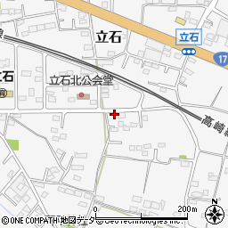 群馬県藤岡市立石1437-6周辺の地図