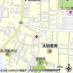 群馬県太田市下浜田町946-8周辺の地図