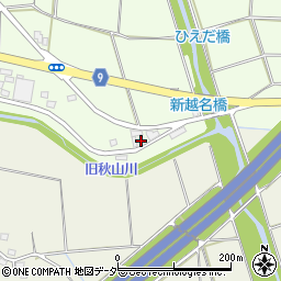 栃木県佐野市越名町39-1周辺の地図