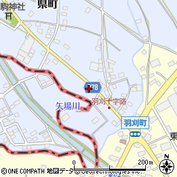 栃木県足利市県町1054周辺の地図