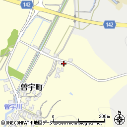 石川県加賀市曽宇町ル丙周辺の地図