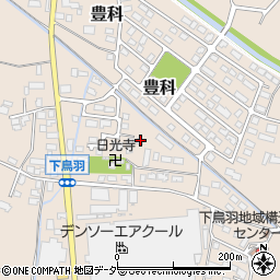 長野県安曇野市豊科1028-7周辺の地図