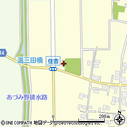 長野県安曇野市三郷温7016周辺の地図