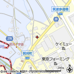 栃木県足利市羽刈町769-3周辺の地図