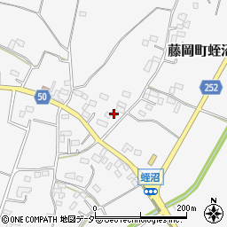 栃木県栃木市藤岡町蛭沼1459周辺の地図