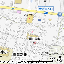 栃木県小山市横倉新田287周辺の地図