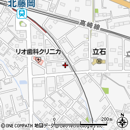 群馬県藤岡市立石798周辺の地図