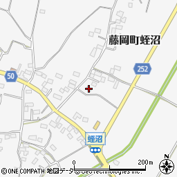 栃木県栃木市藤岡町蛭沼1527周辺の地図