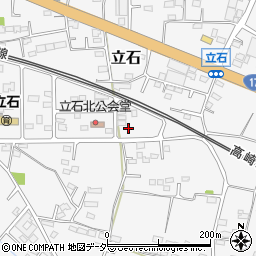 群馬県藤岡市立石1466周辺の地図