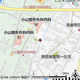 栃木県小山市横倉新田155-7周辺の地図