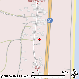 茨城県東茨城郡大洗町成田町4292周辺の地図