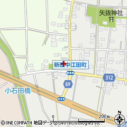 群馬県太田市新田高尾町1周辺の地図