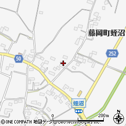 栃木県栃木市藤岡町蛭沼1530周辺の地図