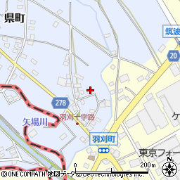 栃木県足利市県町1015周辺の地図