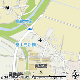 茨城県桜川市真壁町飯塚177-1周辺の地図