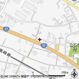 群馬県藤岡市立石1224-1周辺の地図