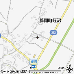 栃木県栃木市藤岡町蛭沼1524周辺の地図