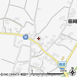 栃木県栃木市藤岡町蛭沼1457周辺の地図