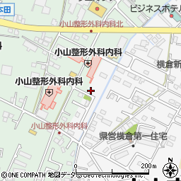 栃木県小山市横倉新田155-4周辺の地図