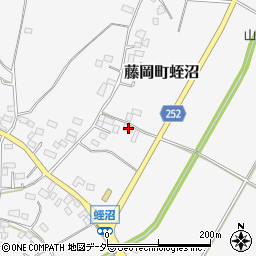 栃木県栃木市藤岡町蛭沼1525周辺の地図