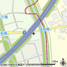 栃木県佐野市越名町1周辺の地図