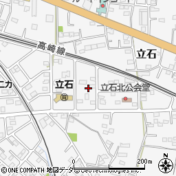 群馬県藤岡市立石768周辺の地図