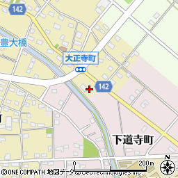 ローソン伊勢崎大正寺町店周辺の地図