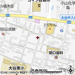 栃木県小山市横倉新田278-5周辺の地図
