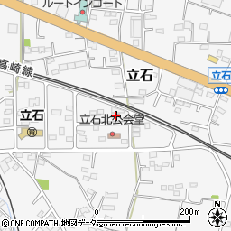 群馬県藤岡市立石1471周辺の地図