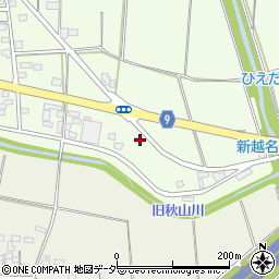 栃木県佐野市越名町96-1周辺の地図