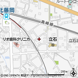 群馬県藤岡市立石785周辺の地図