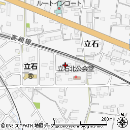 群馬県藤岡市立石1469周辺の地図