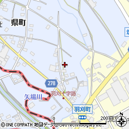 栃木県足利市県町1010周辺の地図