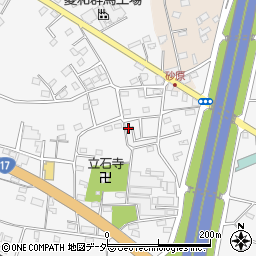 群馬県藤岡市立石1254-2周辺の地図