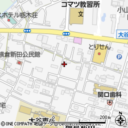 栃木県小山市横倉新田278周辺の地図