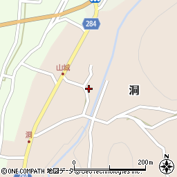 長野県松本市洞265周辺の地図