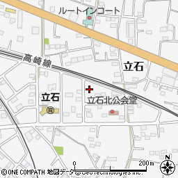 群馬県藤岡市立石772周辺の地図