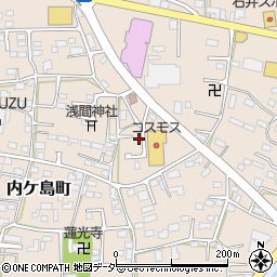田野工業所周辺の地図