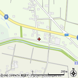栃木県佐野市越名町121-3周辺の地図