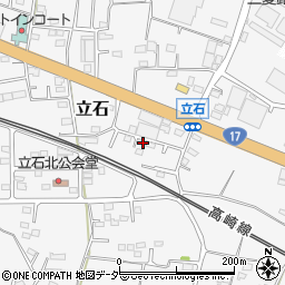 群馬県藤岡市立石1463周辺の地図