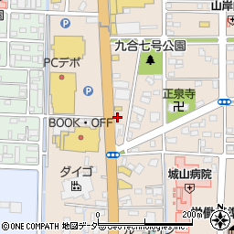 協和設計太田支店周辺の地図