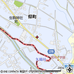 栃木県足利市県町1064周辺の地図
