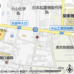 栃木県小山市横倉新田312-5周辺の地図