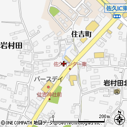 不二家　佐久店周辺の地図