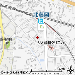 群馬県藤岡市立石553周辺の地図