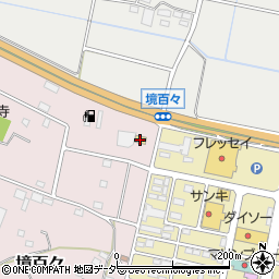 ミニストップ伊勢崎境百々店周辺の地図