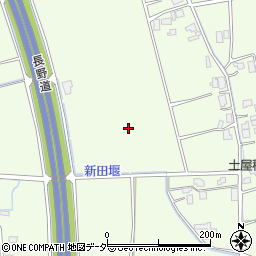 長野県安曇野市豊科高家周辺の地図